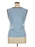 misook Blue Sleeveless Top Size XL - photo 2