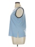 misook Blue Sleeveless Top Size XL - photo 5