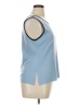 misook Blue Sleeveless Top Size XL - photo 4