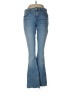 Zara Hearts Blue Jeans Size 6 - photo 1