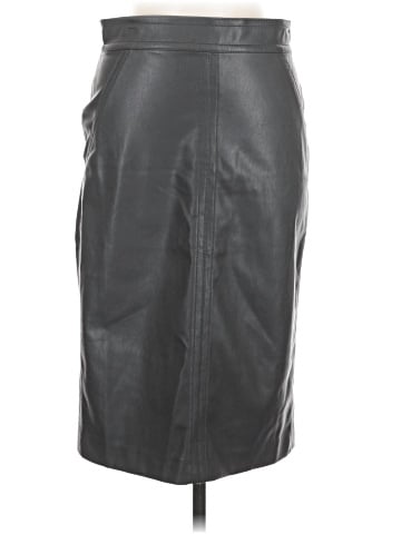 Ann Taylor Faux Leather Skirt (view 1)