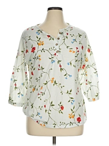 Unbranded 3/4 Sleeve Blouse (view 1)