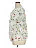 Unbranded Floral White 3/4 Sleeve Blouse Size XL - photo 5