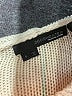 360 Sweater 100% Cotton Color Block Tan Pullover Sweater Size S - photo 7