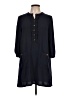 H&M 100% Polyester Blue Casual Dress Size 10 - photo 1