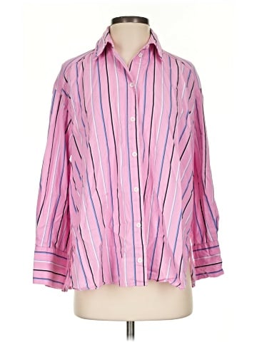 Zara Long Sleeve Button-Down Shirt (view 1)