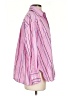 Zara Stripes Pink Long Sleeve Button-Down Shirt Size XS - photo 4