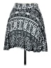 Decree Paisley Gray Casual Skirt Size M - photo 2