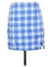 Love on a Hanger Plaid Blue Casual Skirt Size 5 - photo 1