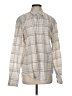 Frank & Eileen Plaid Ivory Long Sleeve Button-Down Shirt Size S - photo 1