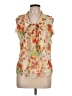 Vertigo Paris Orange Sleeveless Blouse Size Lg - photo 1