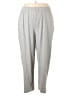 Only Necessities Houndstooth Gray Casual Pants Size 22 - photo 1