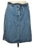 Basic Editions 100% Cotton Blue Denim Skirt Size 12 - photo 1