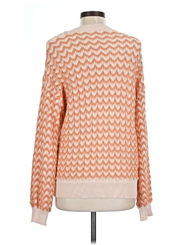 Hem & Thread Pullover Sweater (view 2)