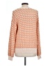 Hem & Thread Chevron-herringbone Orange Pullover Sweater Size L - photo 2