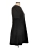Karlie Solid Black Casual Dress Size L - photo 4