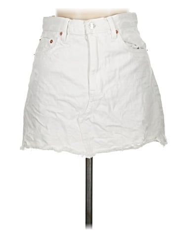 MNG Denim Skirt (view 1)