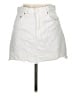 MNG 100% Cotton White Denim Skirt Size M - photo 1