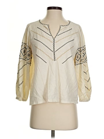 Madewell Embroidered Peasant Top (view 1)