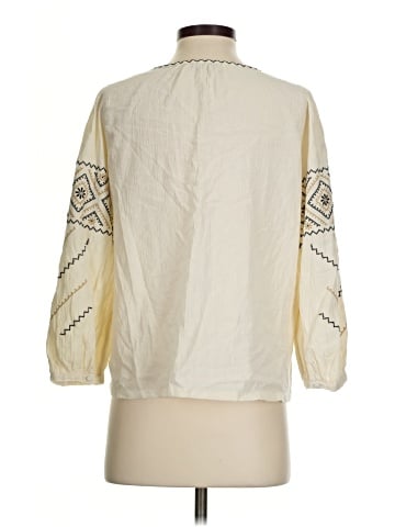 Madewell Embroidered Peasant Top (view 2)