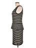 Max Studio Houndstooth Black Cocktail Dress Size L - photo 5