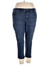Democracy Solid Blue Jeans Size 22W - photo 1