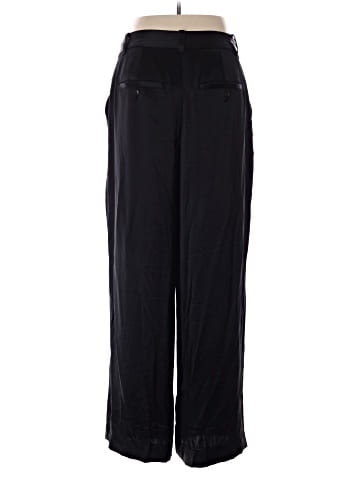 Madewell The Harlow Wide-Leg Pant in Satin (view 2)