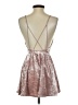 Forever 21 Metallic Silver Cocktail Dress Size S - photo 2