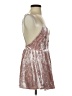 Forever 21 Metallic Silver Cocktail Dress Size S - photo 4
