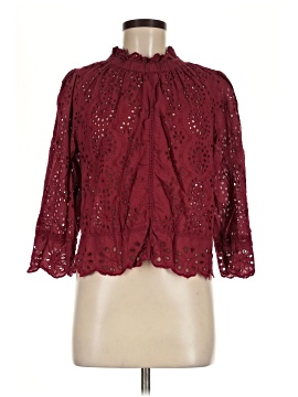 Love Shack Fancy 3/4 Sleeve Blouse