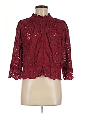 LoveShackFancy 3/4 Sleeve Blouse (view 1)