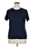 Port & Company 100% Polyester Blue Active T-Shirt Size XL - photo 1