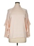 Slate & Willow 100% Polyester Ivory 3/4 Sleeve Blouse Size XL - photo 1