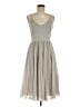 Adelyn Rae Gray Cocktail Dress Size M - photo 1
