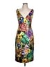 Milly Tropical Brown Cocktail Dress Size 10 - photo 1