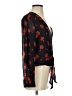 Intermix Black Long Sleeve Blouse Size S - photo 4