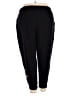 Woman Within 100% Cotton Hearts Black Track Pants Size 26 - photo 2