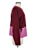 Kut from the Kloth Color Block Burgundy Pullover Sweater Size M - photo 4