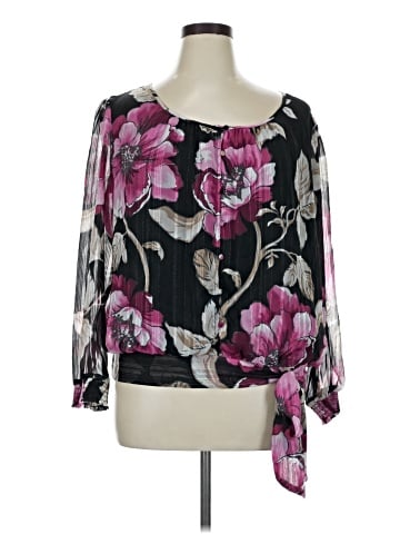 Roz & Ali 3/4 Sleeve Blouse (view 1)