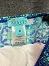 Assets 100% Polyester Paisley Blue Swimsuit Top Size M - photo 3
