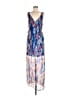 Rory Beca Print Blue Cocktail Dress Size M - photo 1