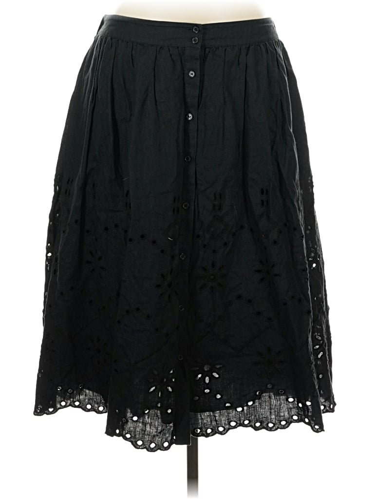 Pre-owned Rachel Parcell Casual Skirt In Black