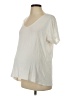 Hatch Ivory Short Sleeve T-Shirt Size Sm Maternity (1) - photo 1