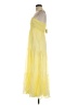 billy j 100% Polyester Yellow Cocktail Dress Size 8 - photo 5