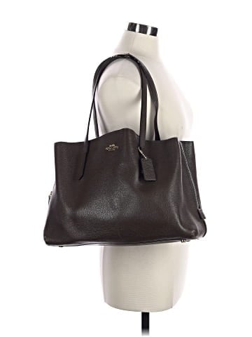 Coach Leather Tote (view 2)