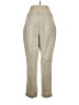 D&Co. Solid Tan Khakis Size 14 - photo 2