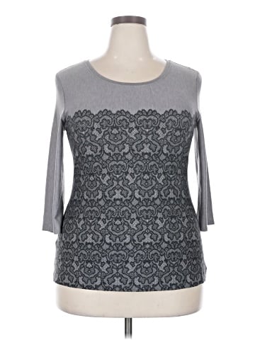 Gilligan & O'malley 3/4 Sleeve Top (view 1)