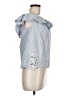Merona 100% Cotton Blue Sleeveless Blouse Size M - photo 4