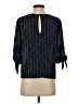Lucky Brand 100% Polyester Blue 3/4 Sleeve Blouse Size S - photo 2