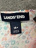 Lands' End Floral Blue Dress Size 14 - photo 3